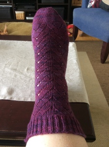 Sock 1 complete!